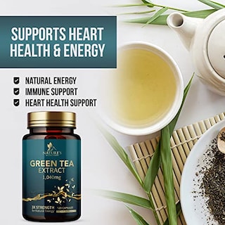 Foto 3 | Foto 3 | Suplemento De Extracto De Té Verde De Nature's Nutrition 98% Egcg 120 - Venta Internacional.