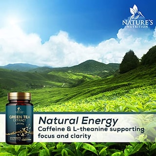 Foto 6 | Foto 6 | Suplemento De Extracto De Té Verde De Nature's Nutrition 98% Egcg 120 - Venta Internacional.