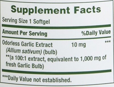 Foto 3 | Foto 3 | Suplemento De Extracto De Ajo Nature's Bounty 1000 Mg 100 Tabletas - Venta Internacional.