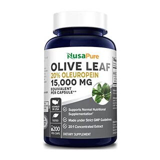 Foto 1 | Foto 1 | Suplemento De Extracto De Hoja De Olivo Nusapure, 1500 Mg, 20% De Oleuropei - Venta Internacional.