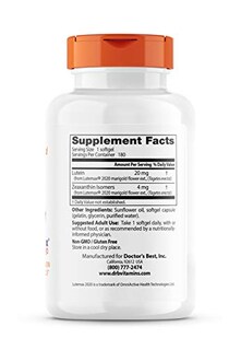 Foto 2 | Foto 2 | Suplemento Doctor's Best Lutein Con Lutemax 20 Mg 180 S - Venta Internacional.