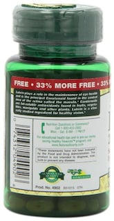 Foto 5 | Foto 5 | Complementa La Luteína Nature's Bounty De 20 Mg Para La Salud Ocular, 40% So - Venta Internacional.