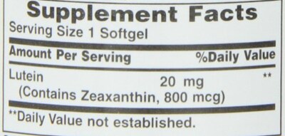 Foto 7 | Foto 7 | Complementa La Luteína Nature's Bounty De 20 Mg Para La Salud Ocular, 40% So - Venta Internacional.
