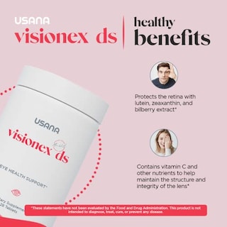 Foto 5 | Foto 5 | Suplemento Usana Visionex Ds Con Luteína Para La Salud Ocular (28 Comprimidos) - Venta Internacional.