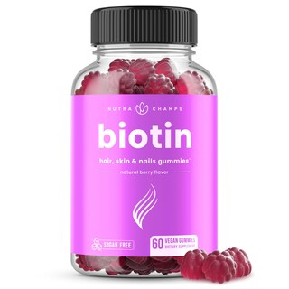 Foto 1 | Foto 1 | Gomitas De Biotina Nutrachamps Sin Azúcar, 10.000 Mcg, Para Cabello Y Piel - Venta Internacional.