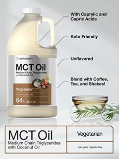 Foto 3 | Foto 3 | Aceite Mct Horbaach Keto, 1,89 L, 100% Puro, Vegetariano, Sin Ogm - Venta Internacional.
