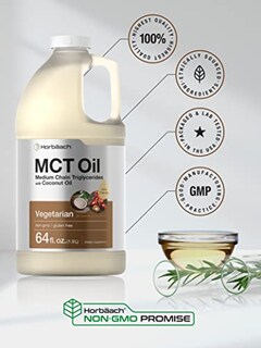 Foto 5 | Foto 5 | Aceite Mct Horbaach Keto, 1,89 L, 100% Puro, Vegetariano, Sin Ogm - Venta Internacional.