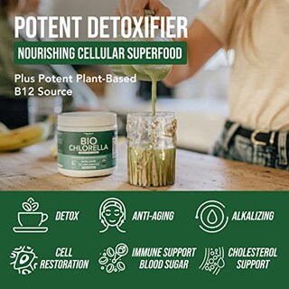 Foto 2 | Foto 2 | Chlorella En Polvo Triquetra Health Organic 75 Porciones - Venta Internacional.