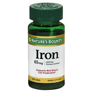 Foto 1 | Foto 1 | Suplemento De Hierro Nature's Bounty Iron 100 Comprimidos (paquete De 4) - Venta Internacional.
