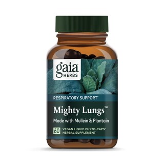 Foto 1 | Foto 1 | Suplemento Gaia Herbs Mighty Lungs Lung Support 60 Cápsulas - Venta Internacional.