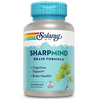 Foto 1 | Foto 1 | Suplemento Solaray Sharpmind Cognitive Support 60 Cápsulas Vegetarianas - Venta Internacional.