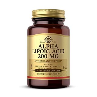Foto 1 | Foto 1 | Suplemento De Ácido Alfa Lipoico Solgar 200 Mg 50 Cápsulas - Venta Internacional.