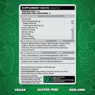 Foto 5 | Foto 5 | Super Greens En Polvo Ehp Labs Oxygreens Con Espirulina 150 G - Venta Internacional