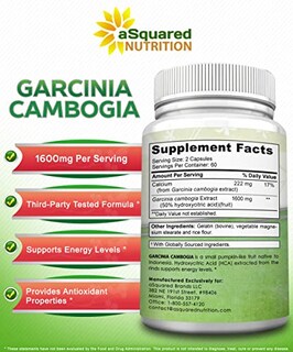 Foto 7 | Foto 7 | Suplemento De Garcinia Cambogia De Squared Nutrition 1600 Mg 120 C - Venta Internacional.