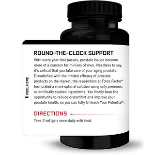 Foto 3 | Foto 3 | Suplemento Force Factor Prostate Saw Palmetto Para Hombre, 60 Unidades - Venta Internacional.