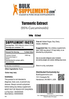 Foto 2 | Foto 2 | Suplemento Bulksupplements Turmeric Extract Powder 1000 Mg-Venta Internacional