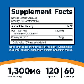 Foto 2 | Foto 2 | Suplemento Nutricost Red Yeast Rice 120 Cápsulas-Venta Internacional