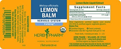 Foto 2 | Foto 2 | Suplemento Herb Pharmy Lemon Balm de 30 Ml-Venta Internacional