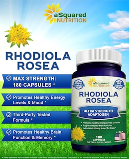 Foto 2 | Foto 2 | Suplemento Squared Nutrition Rhodiola Rosea 1000 Mg 180 Cápsulas - Venta Internacional.