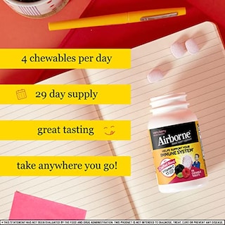 Foto 4 | Foto 4 | Suplemento Airborne Vitamina C de 116 Tabletas-Venta Internacional