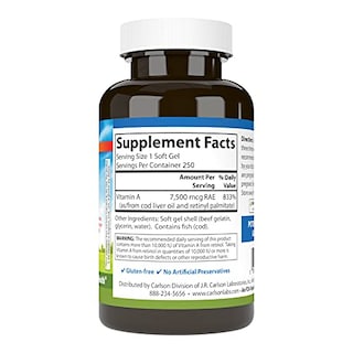 Foto 2 | Foto 2 | Suplemento De Vitamina A Carlson, 25,000 Ui (7500 Mcg Rae), 250 Ml - Venta Internacional.