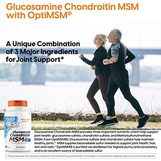 Foto 4 | Foto 4 | Suplemento Doctor's Best Con Glucosamina Y Condroitina Msm 360ct - Venta Internacional.