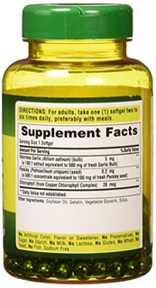 Foto 3 | Foto 3 | Suplemento Puritan's Pride Con Ajo Y Perejil Inodoros De 500 Mg - Venta Internacional.
