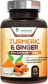 Foto 1 | Foto 1 | Suplemento Nature's Nutrition Turmeric & Ginger 120 Cápsulas - Venta Internacional