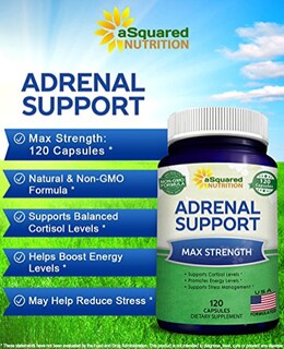 Foto 2 | Foto 2 | Suplemento Asquared Nutrition Adrenal Support 120 Cápsulas - Venta Internacional