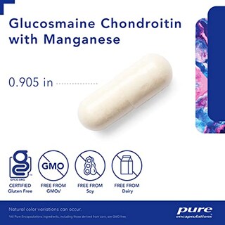 Foto 3 | Foto 3 | Suplemento Pure Encapsulations Glucosamine Chondroitin 120 Cápsulas- Venta Internacional