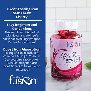 Foto 3 | Foto 3 | Suplemento Bariatric Fusion Iron Cherry de 60 Tabletas-Venta Internacional