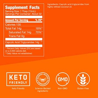 Foto 2 | Foto 2 | Aceite Mct Bulletproof Brain Octane C8 473 ml 3 Piezas - Venta Internacional