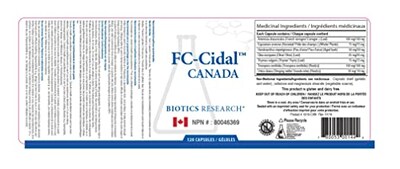 Foto 2 | Foto 2 | Biotics Research FC Cidal 120 Unidades - Venta Internacional