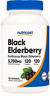 Foto 1 | Foto 1 | Suplemento Nutricost En Cápsulas De Saúco 575 Mg (120 Cápsulas) - Venta Internacional.