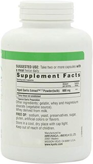 Foto 3 | Foto 3 | Suplemento Kyolic Garlic Formula 100 Original 300 Cápsulas - Venta Internacional.