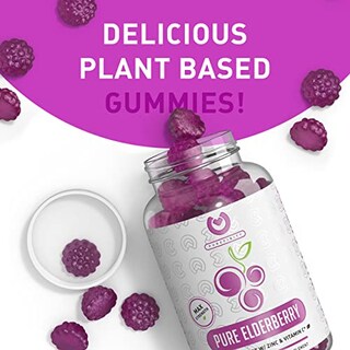 Foto 5 | Foto 5 | Gomitas De Saúco Purefinity Vitamins Con Zinc Y Vitamina C - Venta Internacional.