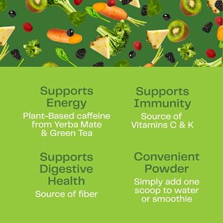 Foto 5 | Foto 5 | Super Greens Powder Amazing Grass Energy, 30 Porciones - Venta Internacional.