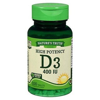 Foto 1 | Foto 1 | Tabletas de Vitamina D3 Nature's Truth de Alta Potencia 100 Tabletas - Venta Internacional