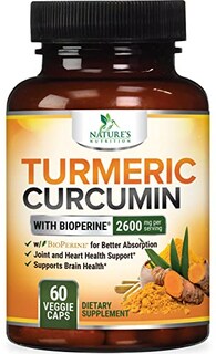 Foto 1 | Foto 1 | Suplemento Nature's Nutrition, Cúrcuma Y Curcumina, 2600 Mg, 60 Ca - Venta Internacional.
