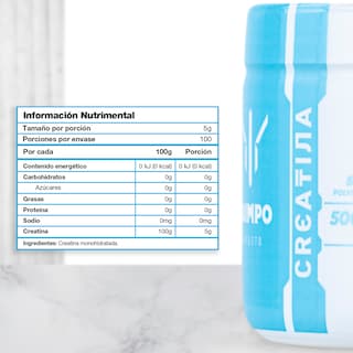 Foto 4 | Foto 4 | Creatina Monohidratada Hefesto Olimpo 300g 60 Porciones