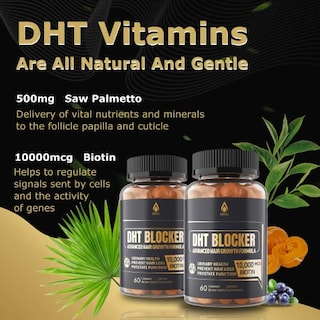 Foto 3 | Foto 3 | Suplemento Para El Crecimiento Del Cabello Envy Deal Dht Blocker Gummies, 10000 Ml - Venta Internacional.