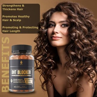 Foto 4 | Foto 4 | Suplemento Para El Crecimiento Del Cabello Envy Deal Dht Blocker Gummies, 10000 Ml - Venta Internacional.