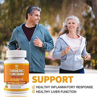 Foto 5 | Foto 5 | Suplemento Envycure Cúrcuma y Curcumina 2000 mg Cápsulas Blandas 120 Unidades - Venta Internacional