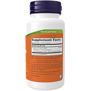Foto 2 | Foto 2 | Suplements Now Extracto de Astrágalo 500 Mg 90 Cápsulas Vegetarianas - Venta Internacional