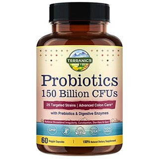 Foto 1 | Foto 1 | Probióticos Terranics 150 Mil Millones de 25 Cepas Colon Care 60 Cápsulas - Venta Internacional