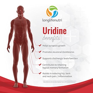 Foto 5 | Foto 5 | Suplemento De Monofosfato De Uridina Longlife Nutri 300 Mg X 120 - Venta Internacional