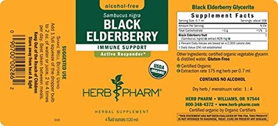Foto 2 | Foto 2 | Extracto Líquido Herb Pharm Black Elderberry 120 Ml Orgánico - Venta Internacional