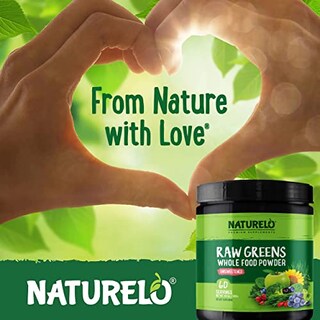 Foto 7 | Foto 7 | Superalimento En Polvo Naturelo Raw Greens, Sin Azúcar, 60 Porciones - Venta Internacional.