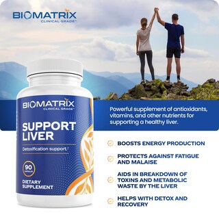 Foto 5 | Foto 5 | Suplemento Desintoxicante Y Reparador Liver Support Cleanse Biomatrix - Venta Internacional.