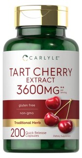 Foto 1 | Foto 1 | Suplemento Carlyle Tart, Extracto De Cereza, Cápsulas, 200 Unidades - Venta Internacional.